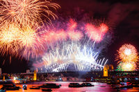 FW102 Fireworks, Sydney Harbour, New Years Eve